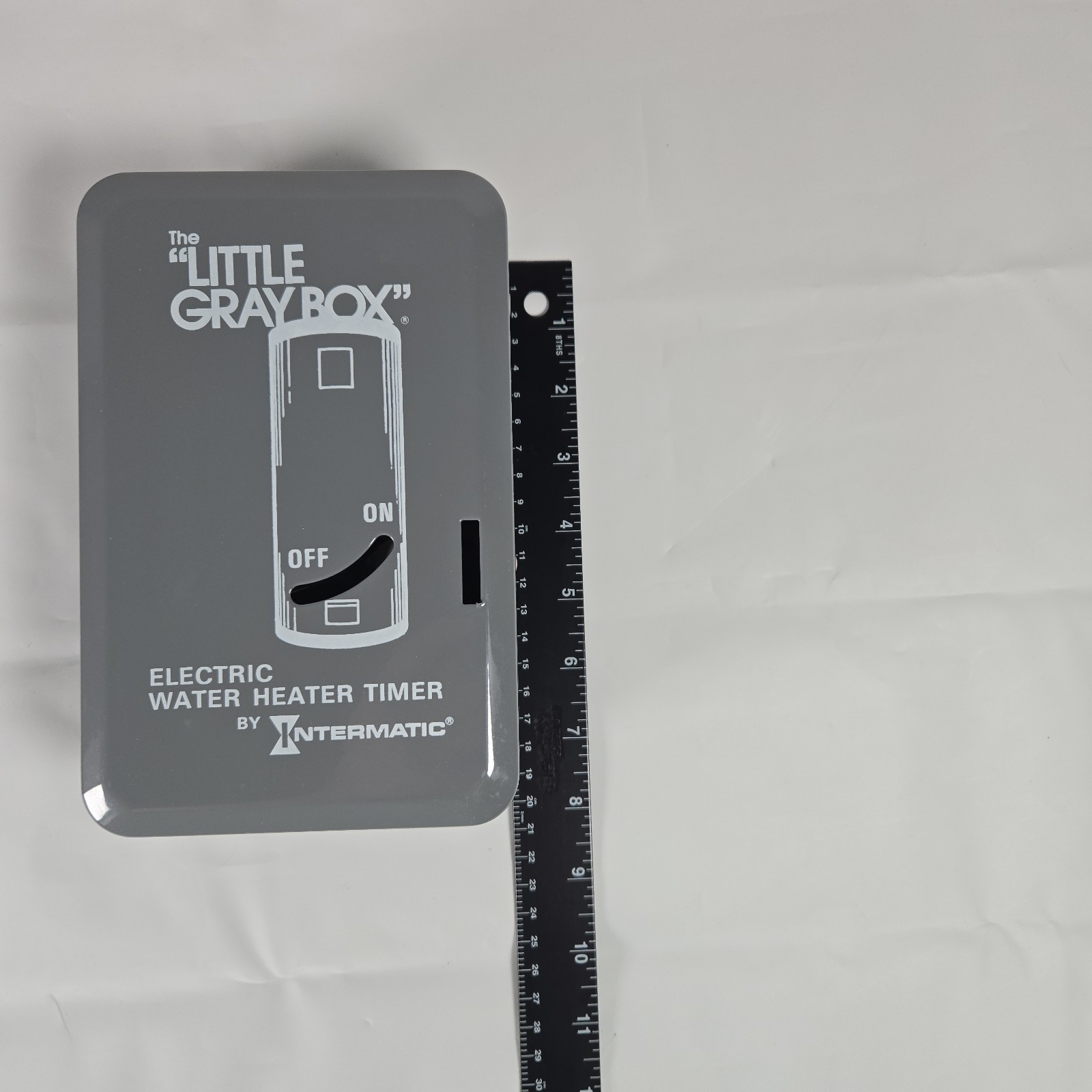 Intermatic Programmable Electric Water Heater Timer-Little Gray Box-WH40-40amp