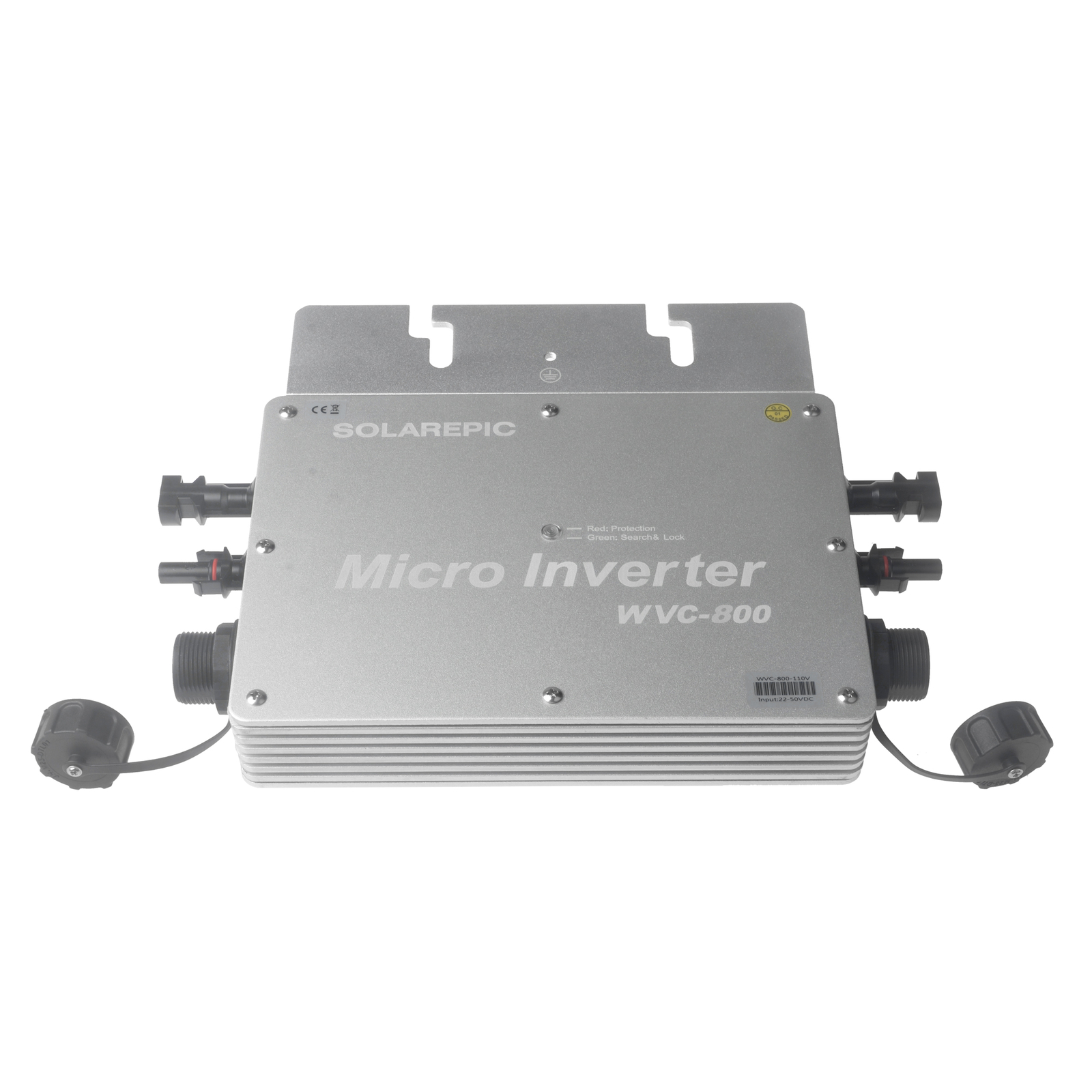 800W MPPT Waterproof Grid Tie Inverter & LCD Meter DC24V/36V Solar Inverter IP65