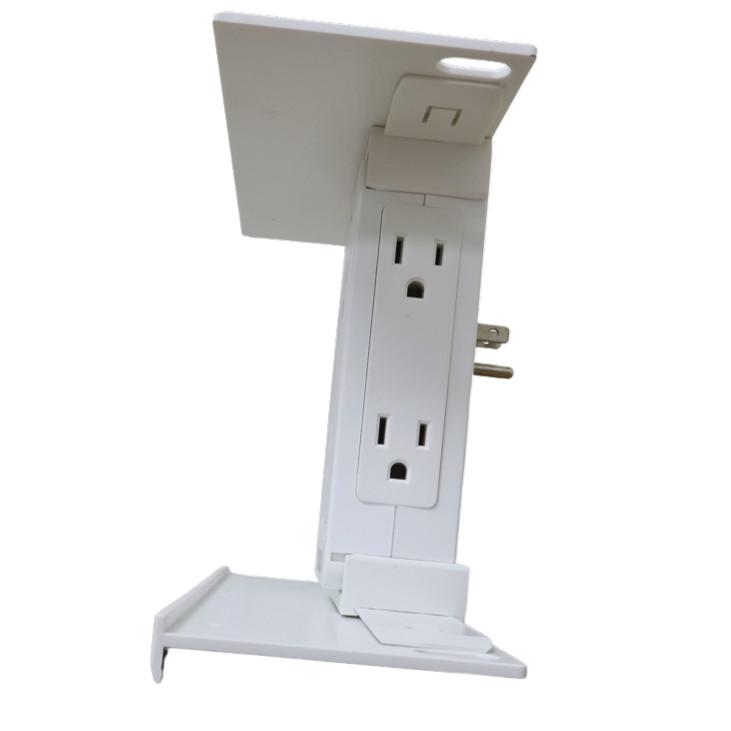 Sharper Image Socket Shelf Ultra White