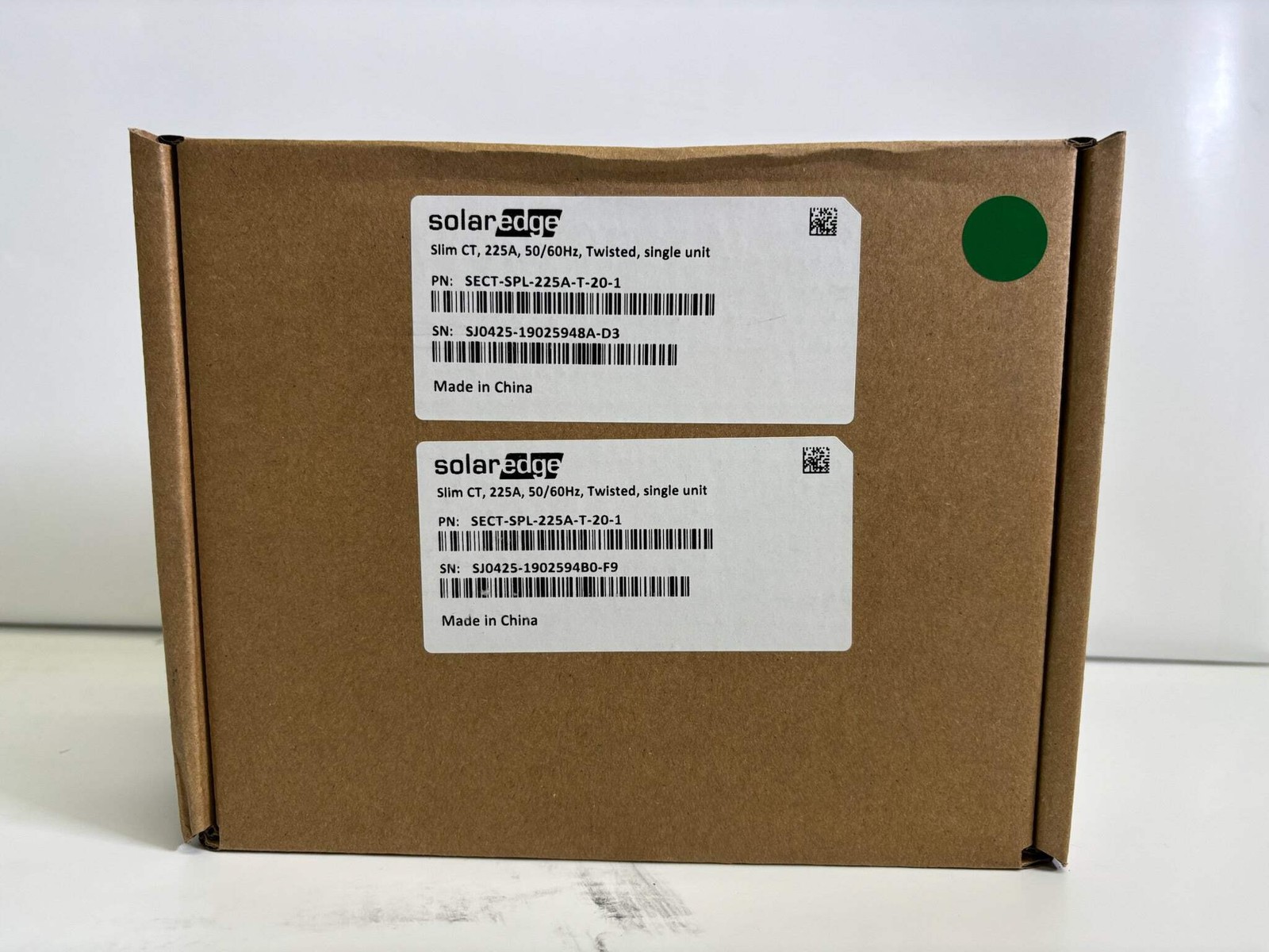 Pack of 2 New SolarEdge SECT-SPL-225A-T-20-1 Split-Core Current Transformer