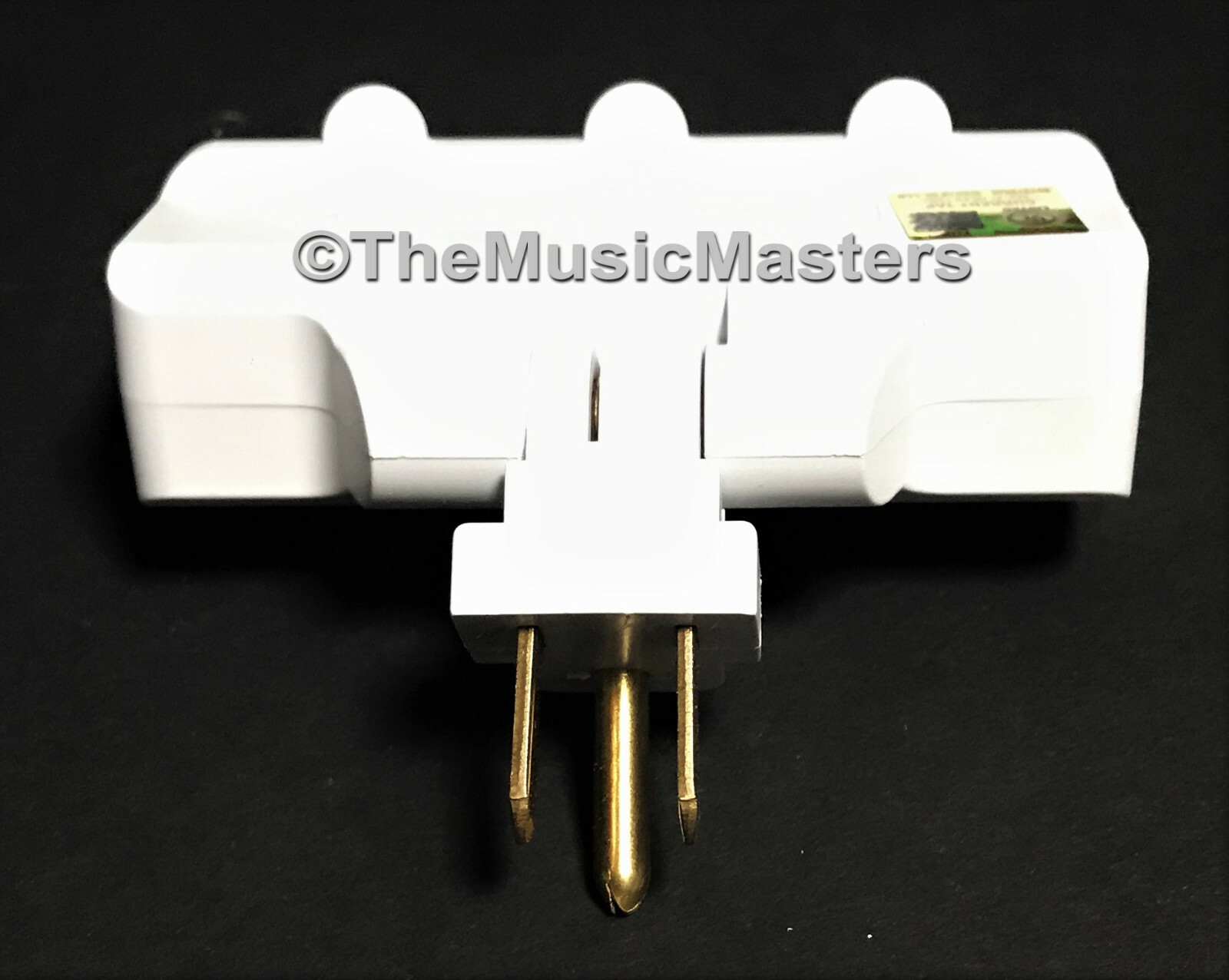 6X Swivel 3 Outlet Triple AC Wall Plug Power Tap Splitter 3-Way Electric Adapter