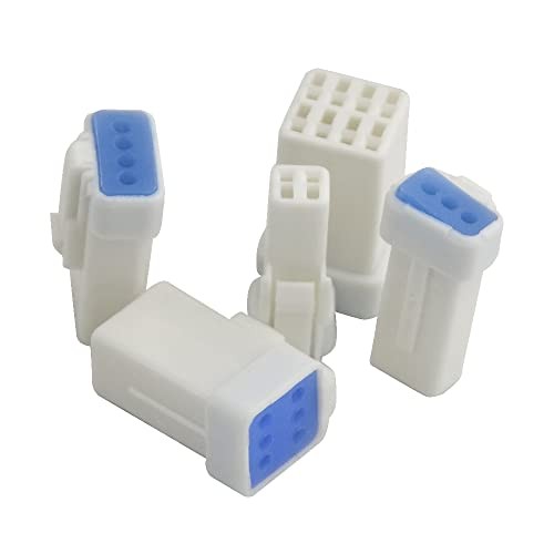 19 Sets Connector Waterproof 2 3 4 6 8 Pin Way Male and Female Plug Electric