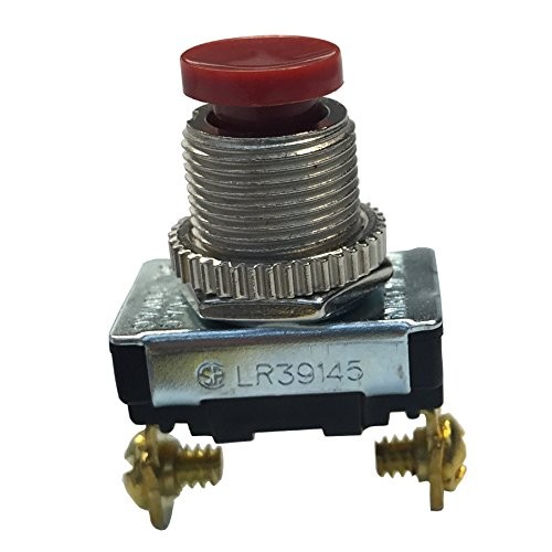 Gardner Bender GSW-23 Electrical Push-Button Switch, SPST, ON-Mom-OFF, 3