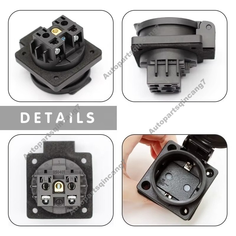 Germany Industrial Wall Socket IP54 Waterproof Schuko Power Socket 16A 250V