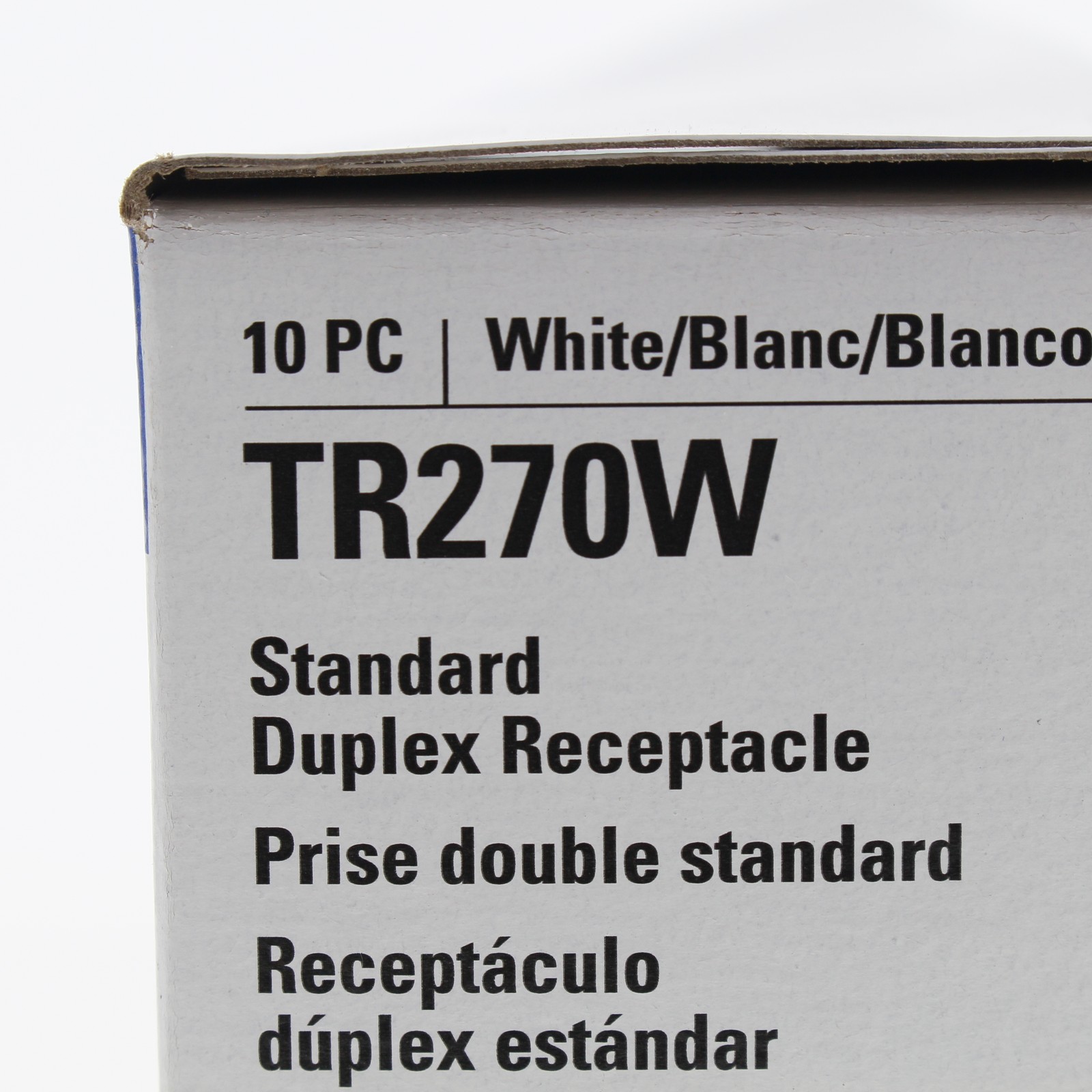 Eaton TR270W White Tamper Resistant 15A Duplex Receptacle Outlets 10-pack