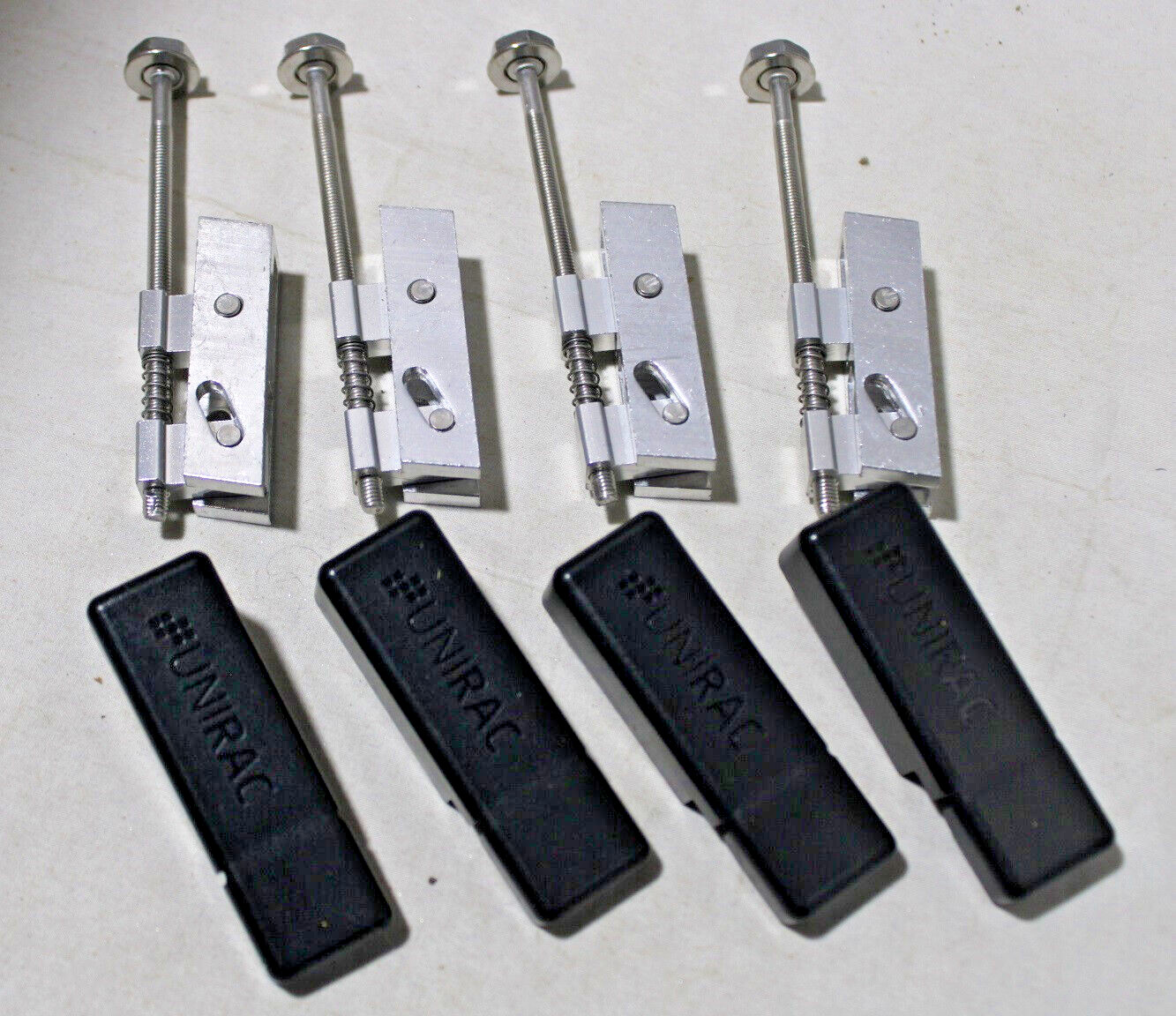 Unirac 302035M Pro Series Small End Clamp with End Cap – 1 pack of 4 pcs
