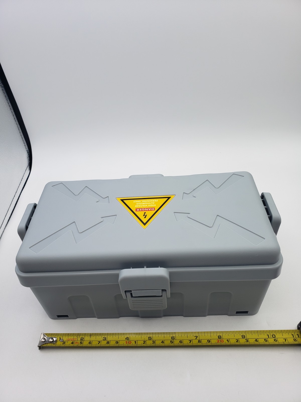 Medium Outdoor Electrical Junction Box Enclosure Waterproof ABS Plastic Gray