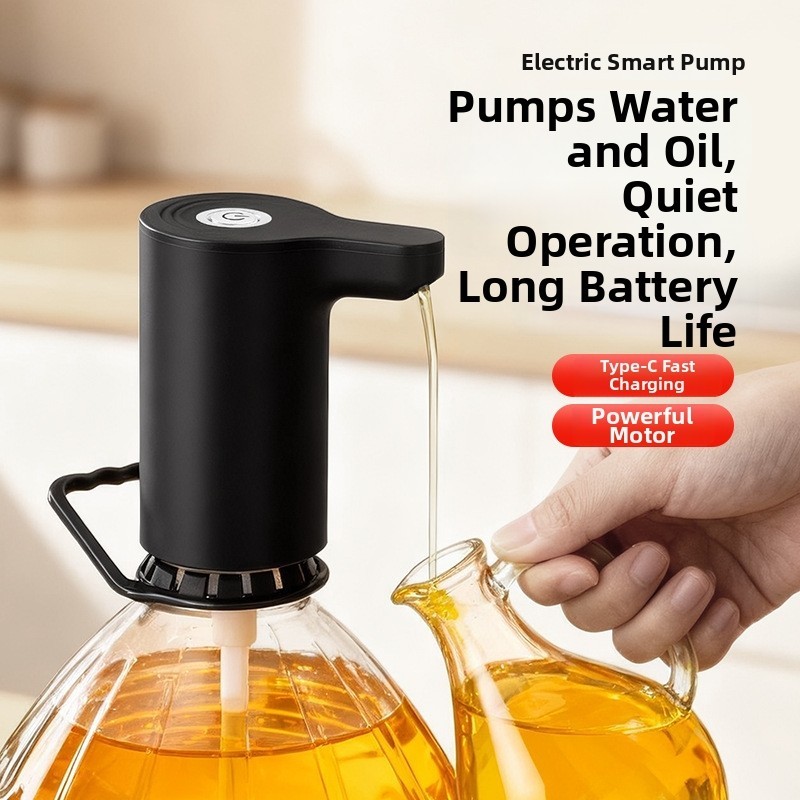 Water Pump Dispenser Rechargeable 30 Days Use Fits Standard Bottles Quiet