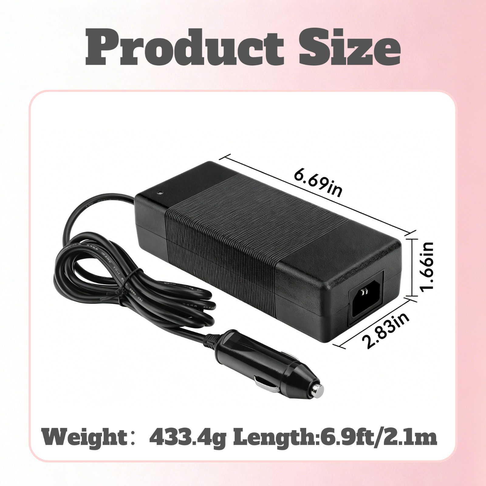 12V Adapter for Green Mountain DB/JB Grills GMG-ADP10A P-1266 P-1283 P-1295