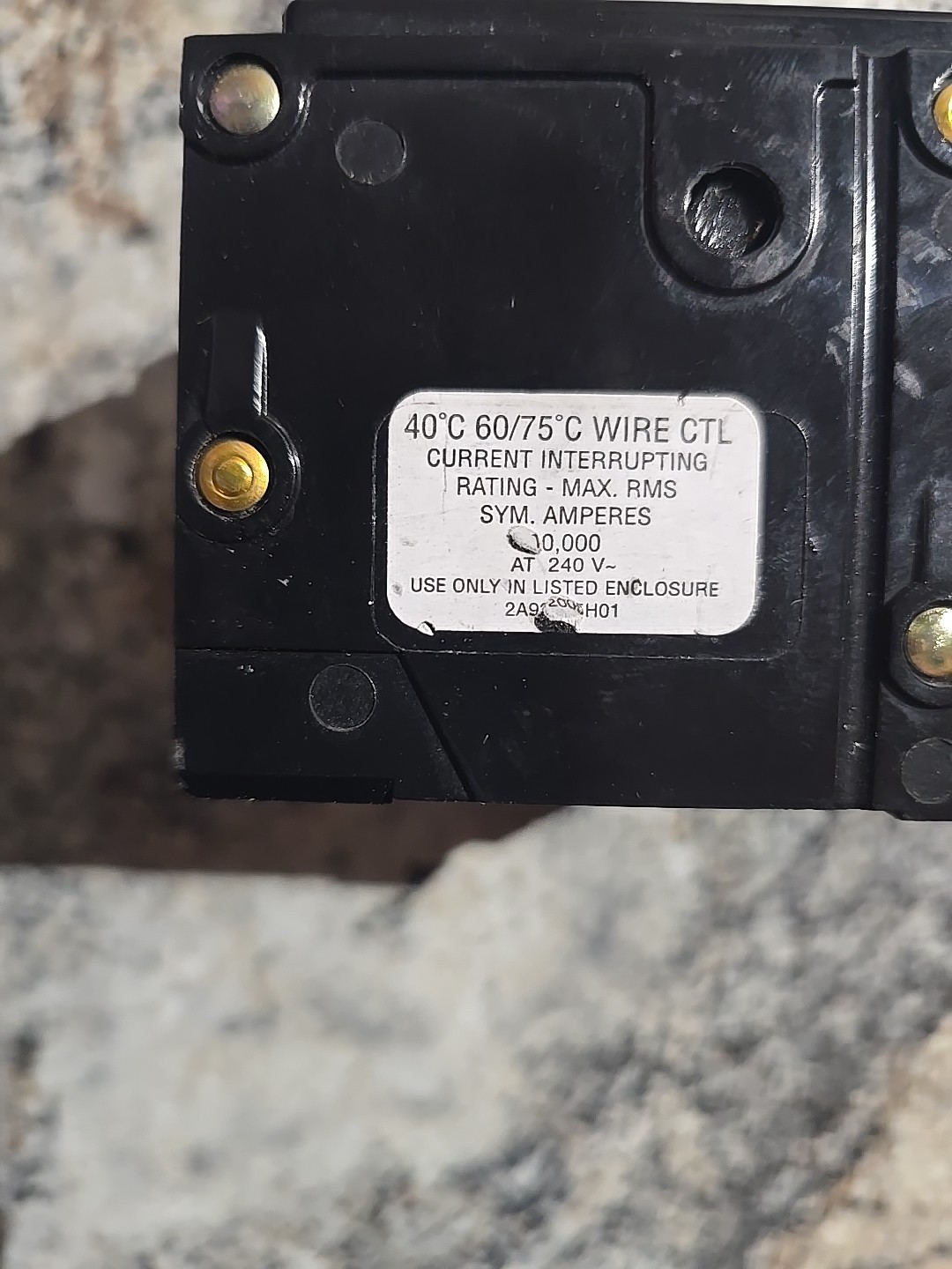 Eaton BR 50 Amp 120/240 Volts 3-Pole Circuit Breaker BR350