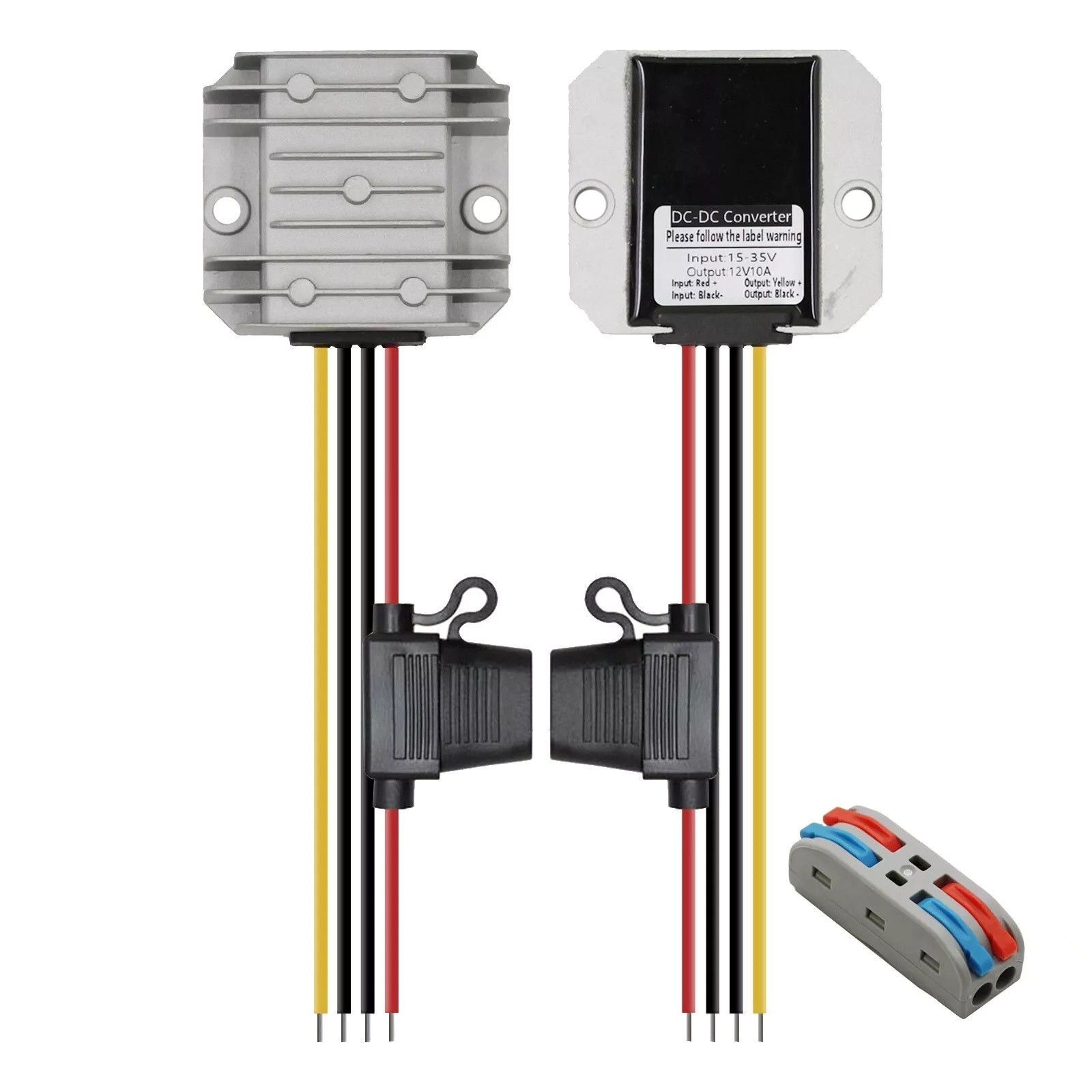 1* 20V to 12V Step Down Converter for DeWalt 20V Power Wheels Battery Adapter DC