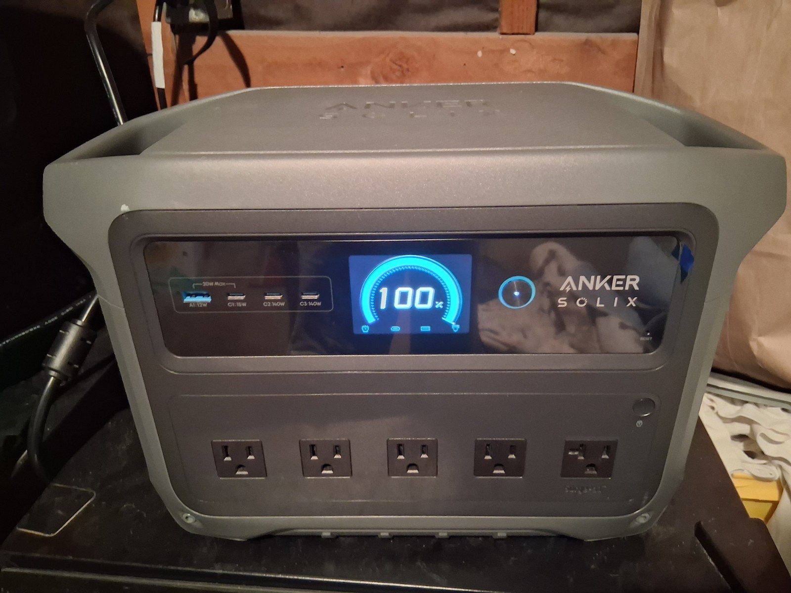 Anker SOLIX C1000 Gen 2 Power Station Clean