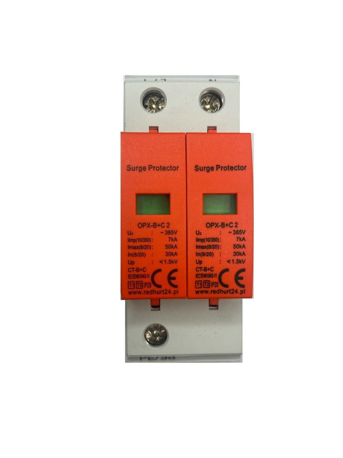 Surge Protector Protective Device AC Photovoltaic B+C T1 T2 2P