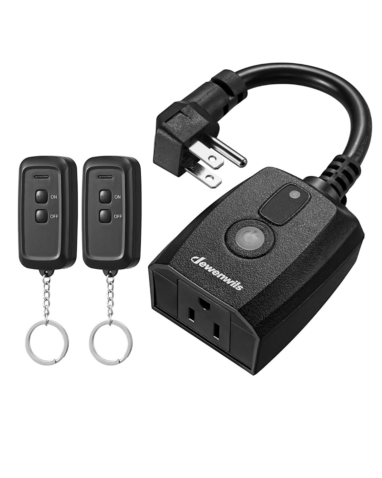 DEWENWILS Outdoor Remote Control Outlet, Indoor Wireless Remote Control Switch
