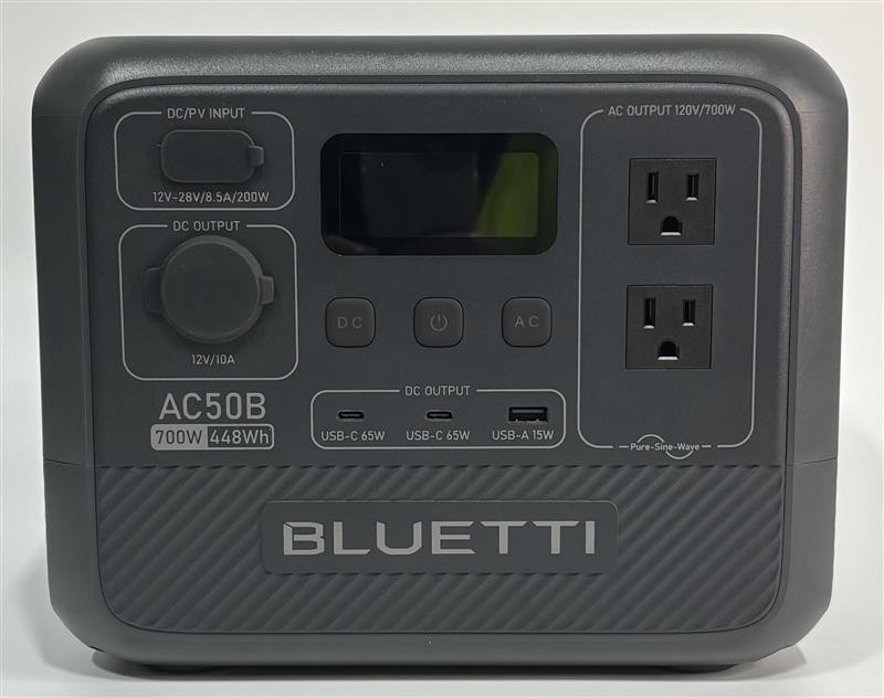BLUETTI AC50B 700W 448Wh Portable Power Station