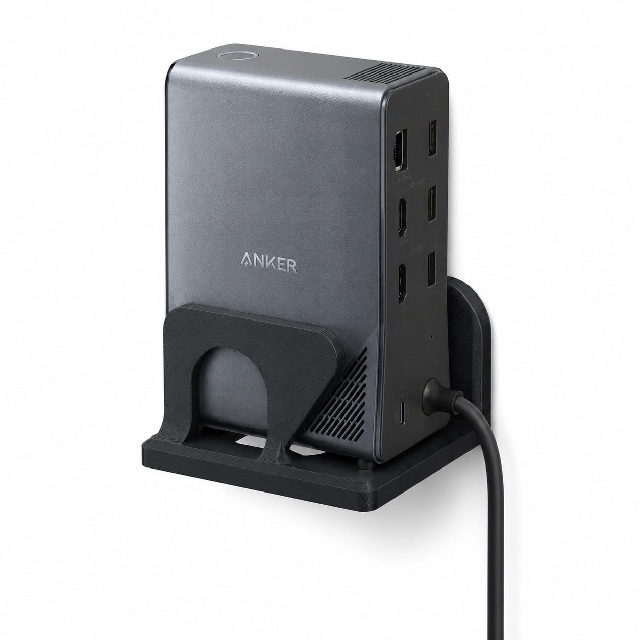 Wall Mount Holder for Anker Prime Docking Station 160w 14-port
