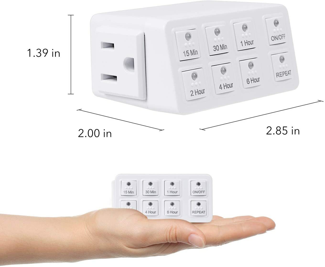 BN- LINK Smart digital countdown timer with repeat function for Charger Security