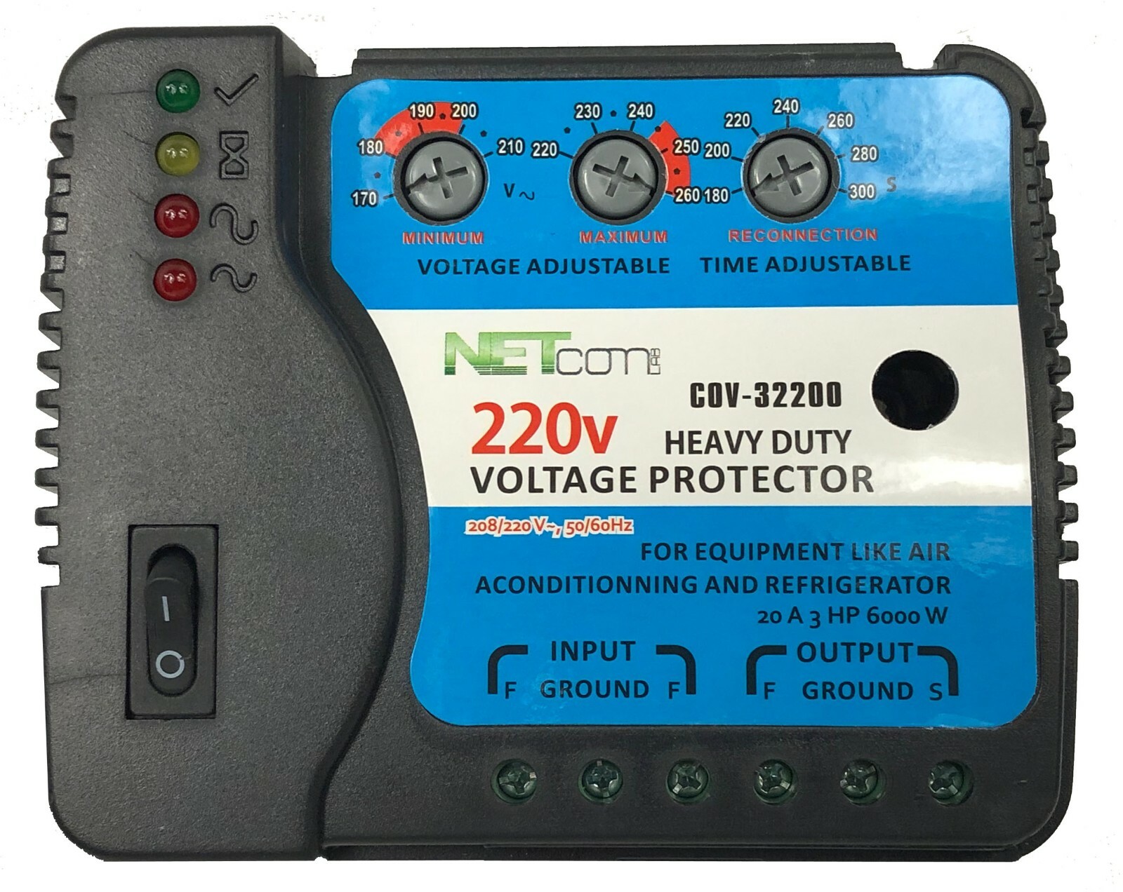 Surge Protector for Air Conditioners up to 36000 BTU, Refrigerator, & Appliance