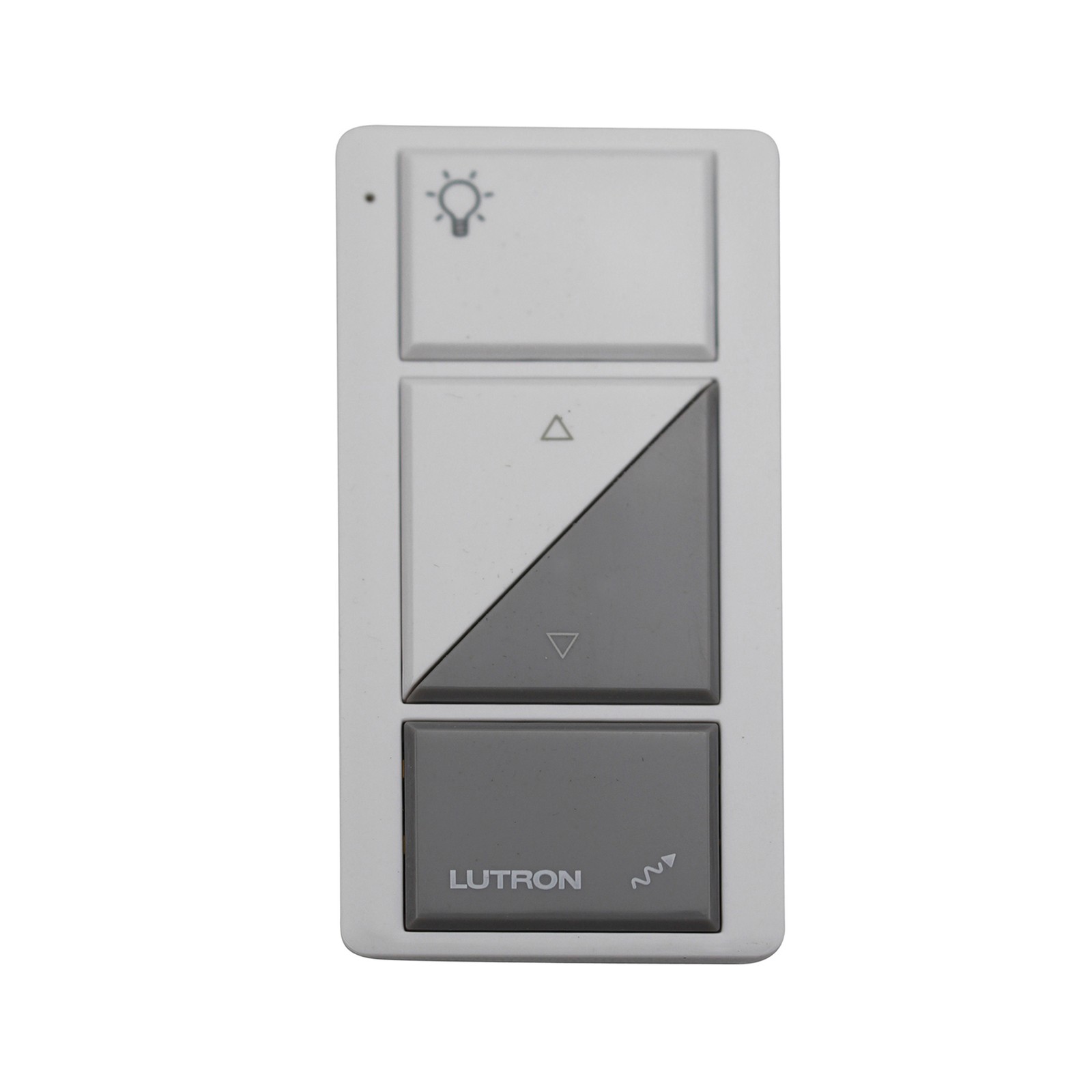 LUTRON MRF2-2BRL-L-WG MAESTRO WIRELESS CONTROL, 2 BUTTONS, RAISE LOWER, WHITE