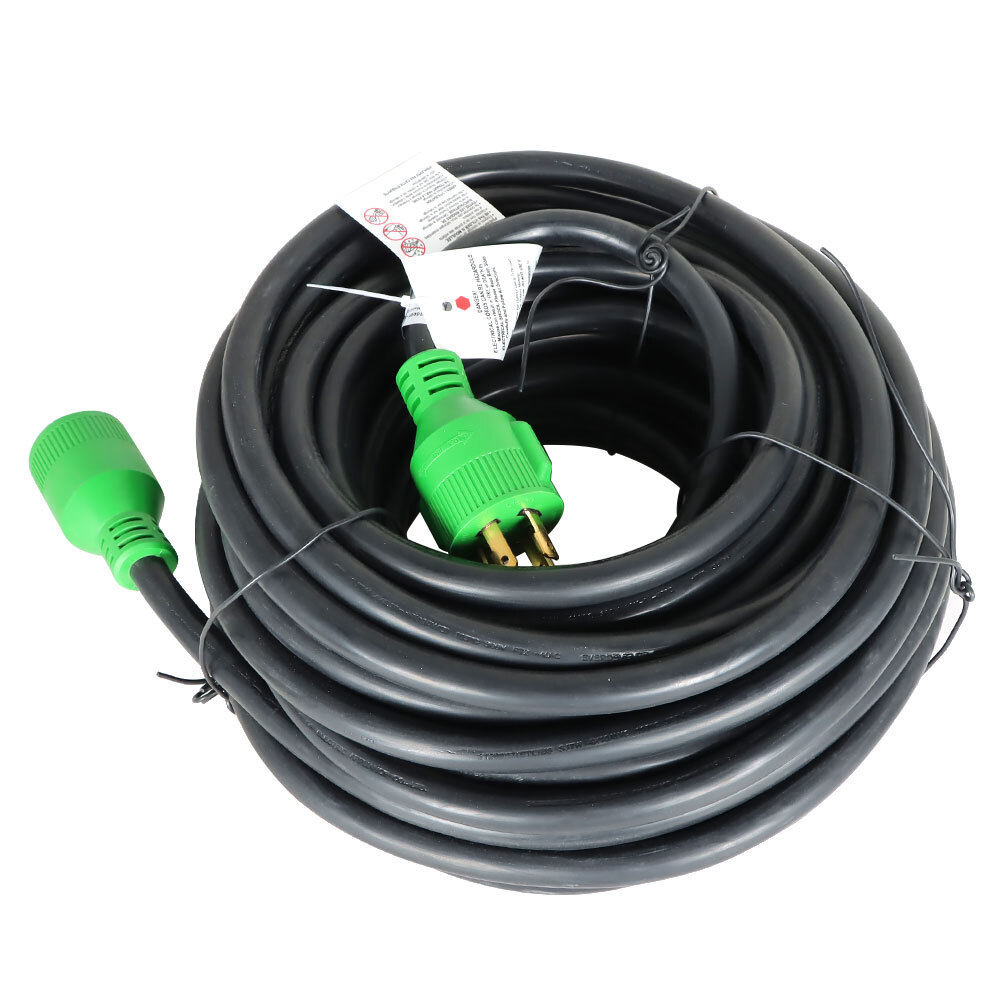 Labwork Generator Extension Cord 75 Ft 4 Prong Power Cable 10 4 30 Amp