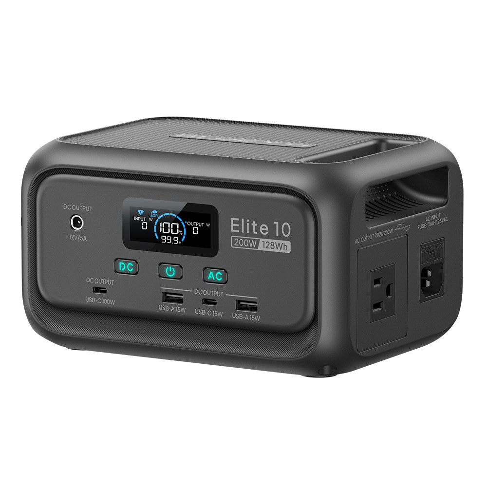 BLUETTI Elite 10 128Wh Mini Portable Power Station Generator LiFePO₄ for Camping