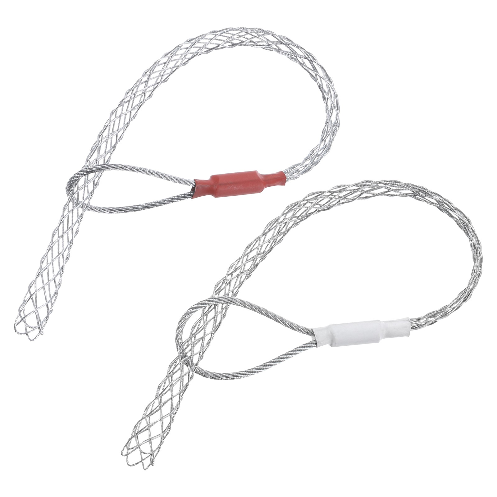 Cable Pulling Grip 30/39cm Single for 10-12cm+15-20cm Cable(Red+White)
