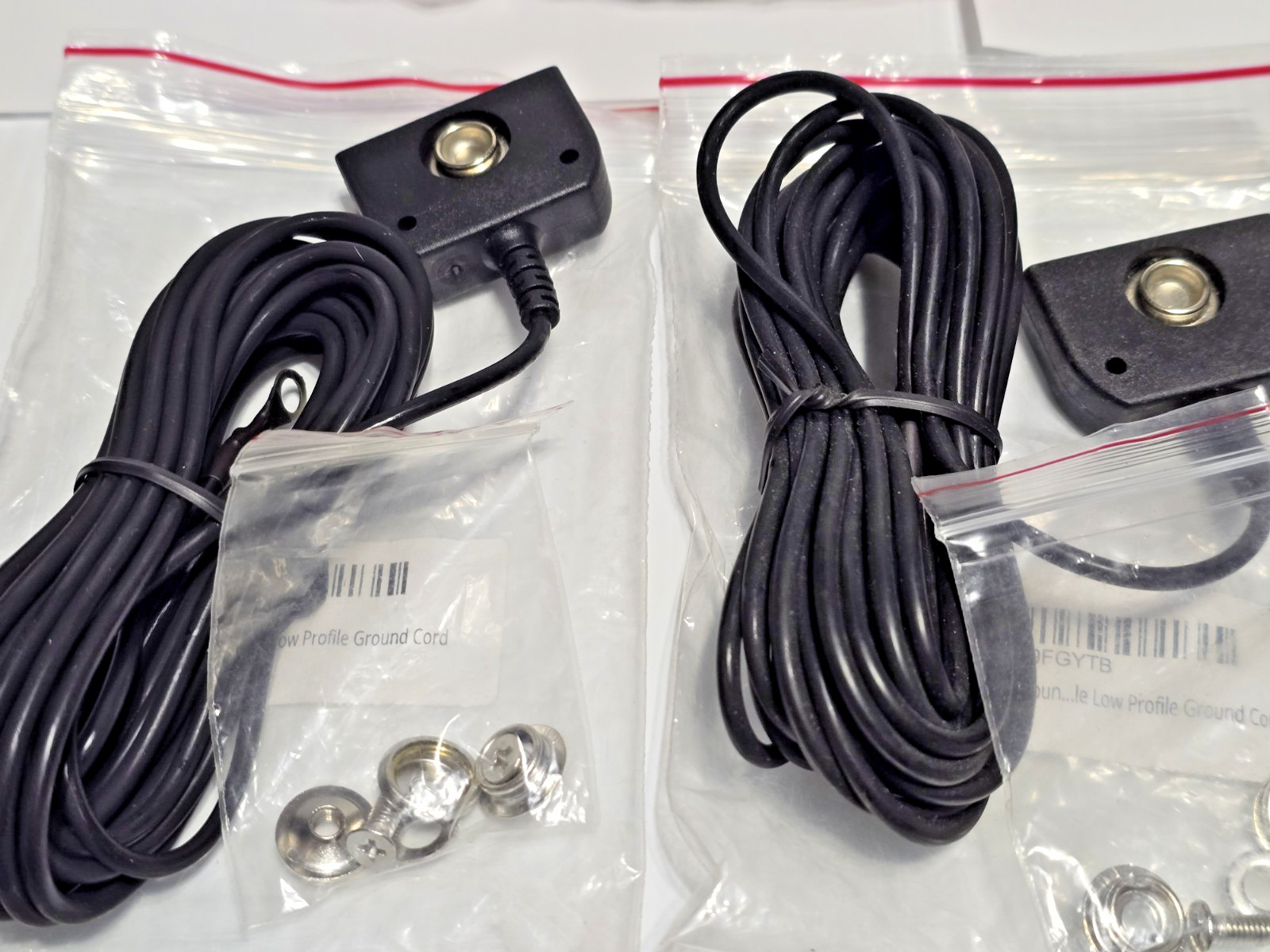 8 pcs Grounding Mat Replacement Cord Black Cable for All Grounding Sheets, Read!