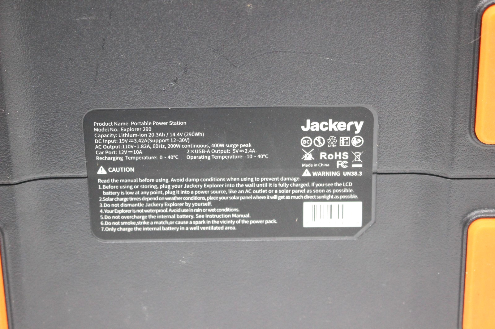 Jackery Explorer 290 Plus Portable Power Station, 293Wh Battery
