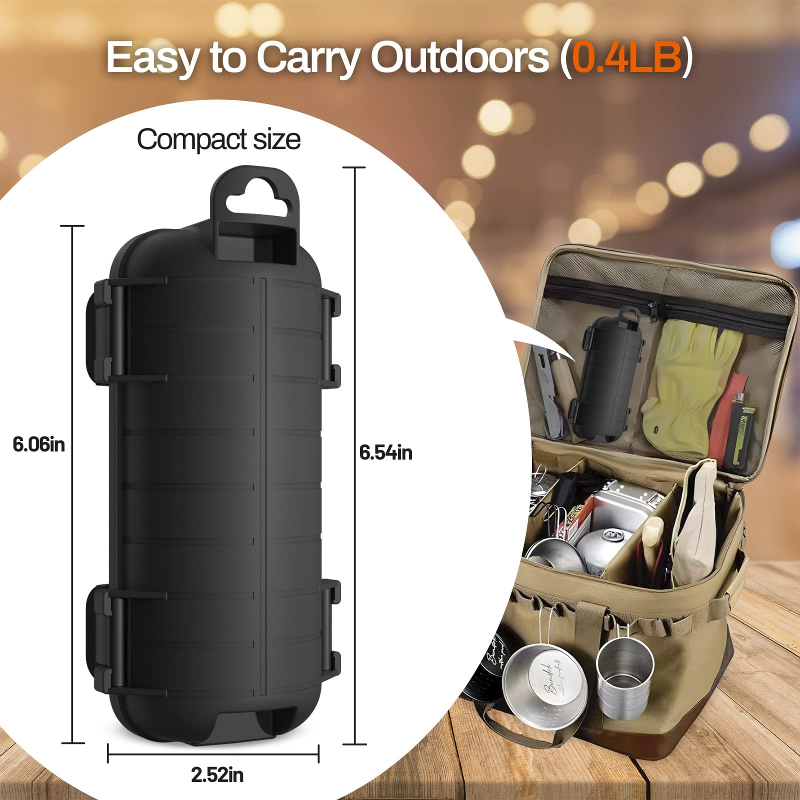 2 Pack Extension Cord Cover Outdoor, Connector Protector IP54 Black