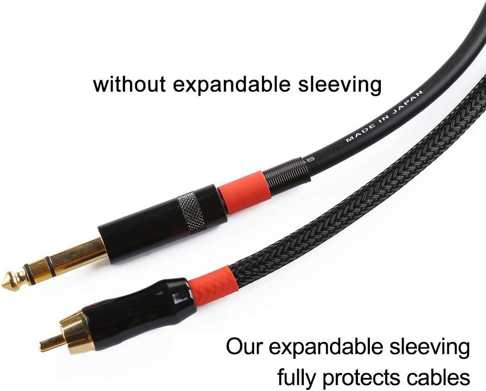 ALL SIZES & COLORS 5 FT – 100 FT. Expandable Cable Sleeving Braided Tubing LOT