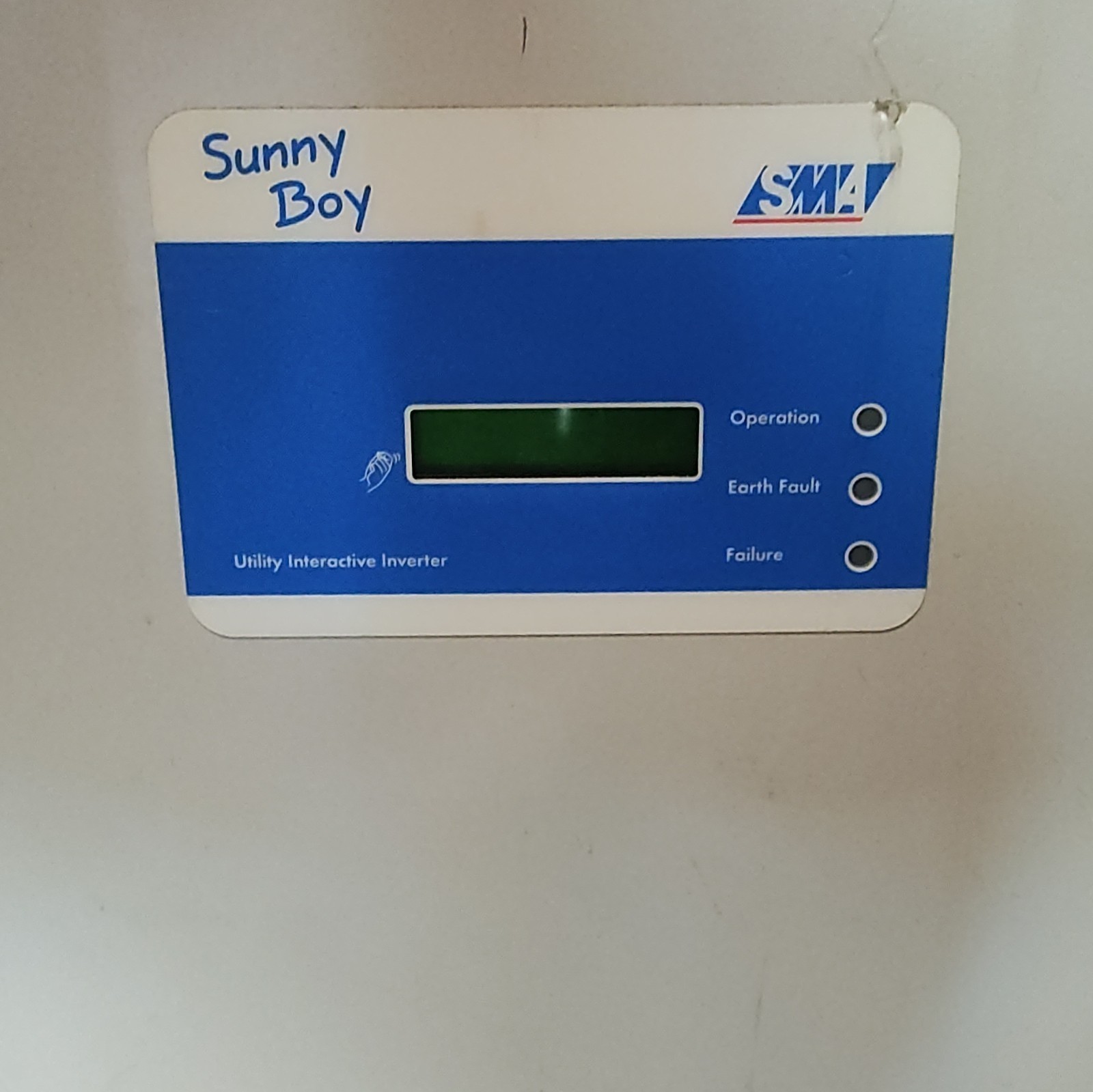 SMA Sunny Boy Grid-Tie Utility Interactive Solar Inverter, AC Output, Indoor
