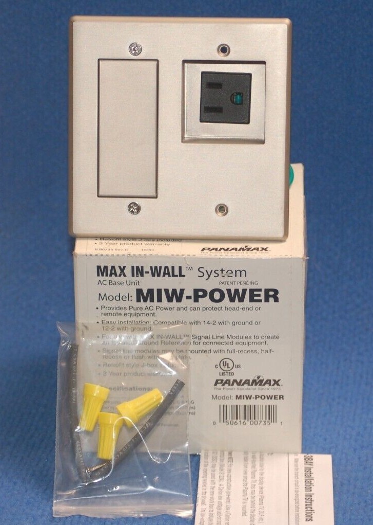Panamax MIW-POWER Max In-wall System AC Base Unit
