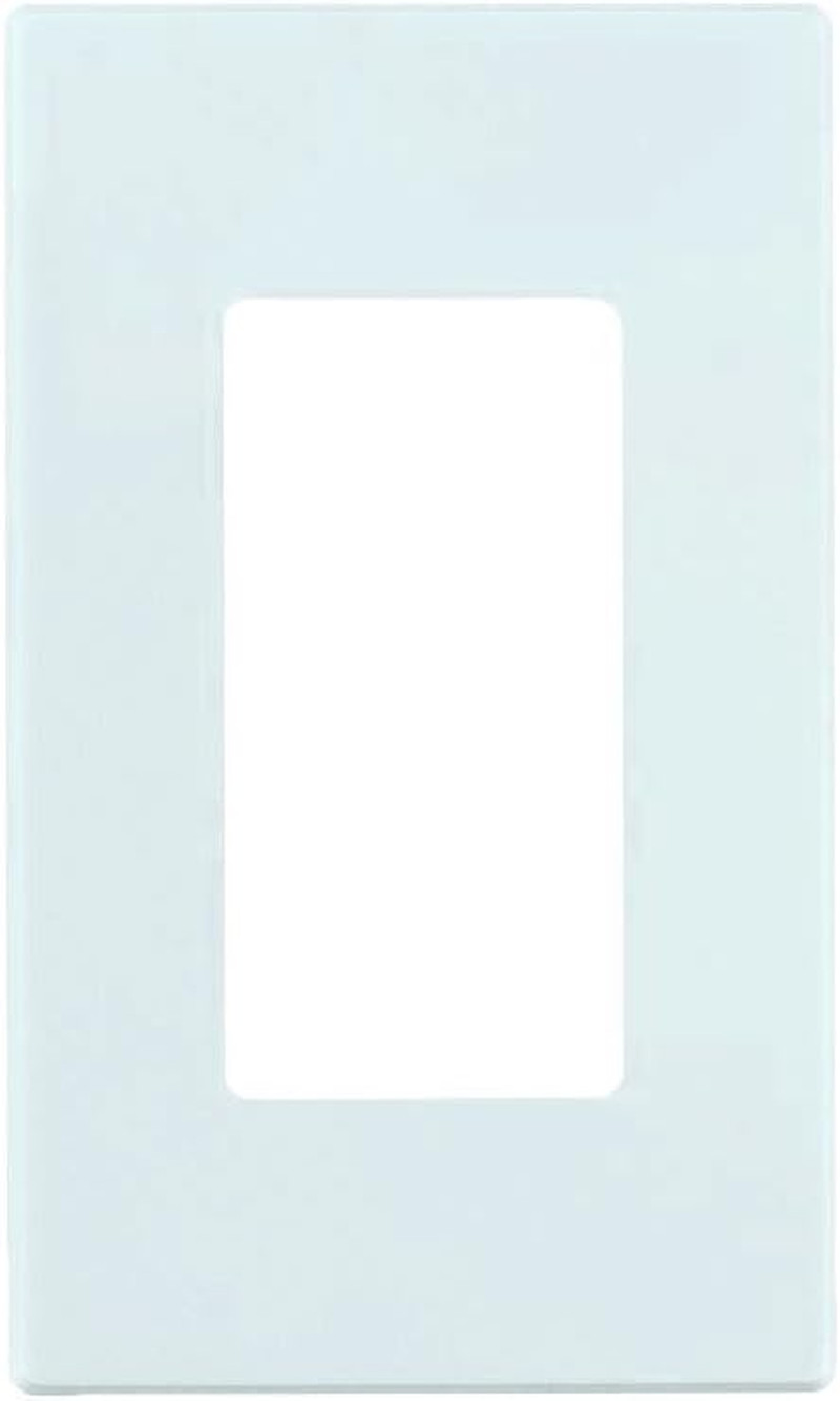 80301-SW Wallplatewhite