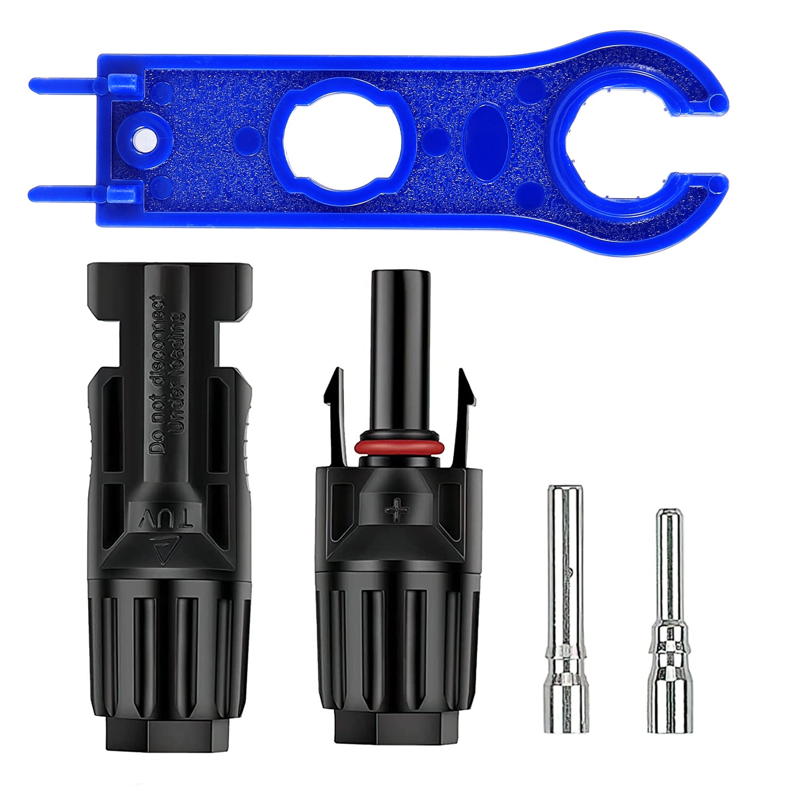 5Pairs MC4 Solar Connectors IP67 30A DC1500V Waterproof for PV Cable 2.5/4mm²