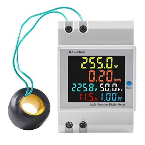 Electricity Single Phase Energy Meter Tester Electricity Usage AC 250V-450V