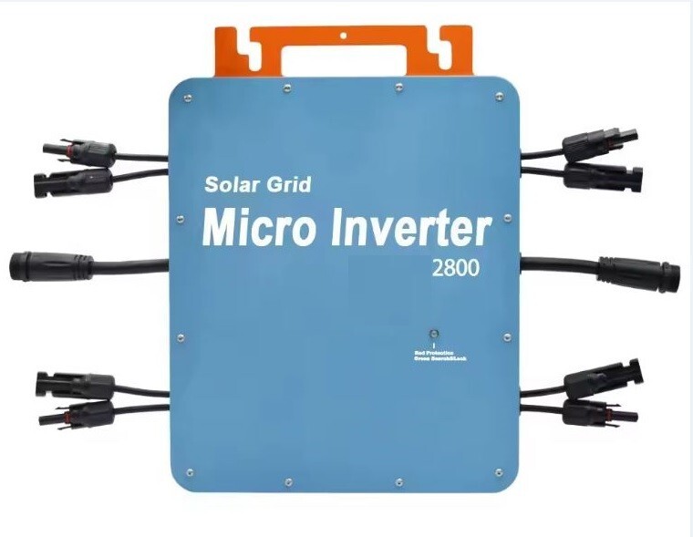 2800W Solar Grid Tie Micro Inverter, 120/240Vac GridOutput, 18-60Vdc Solar Input