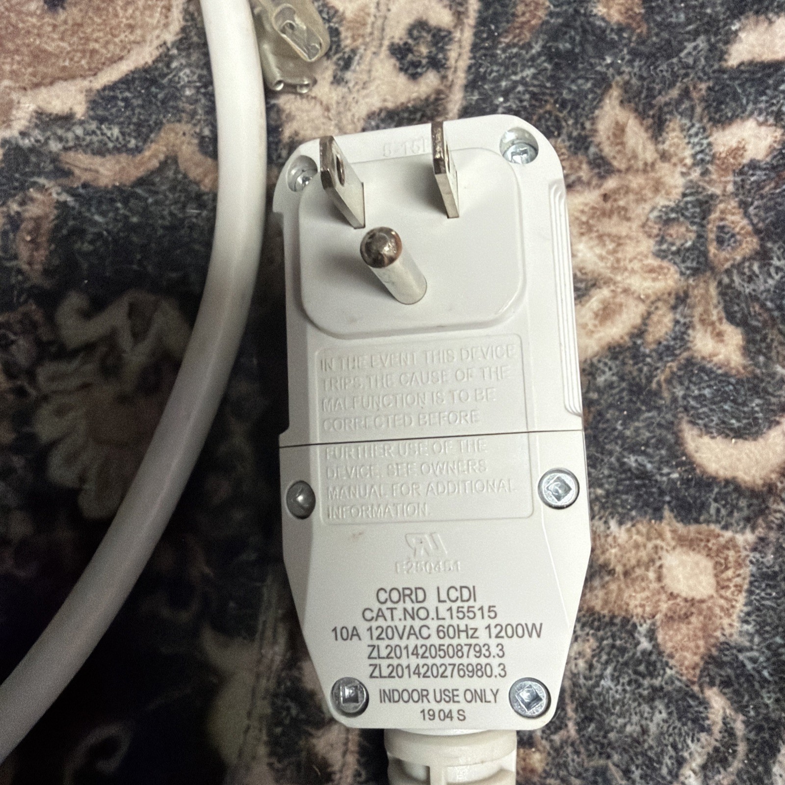 LCDI L15515 /10a/120vac