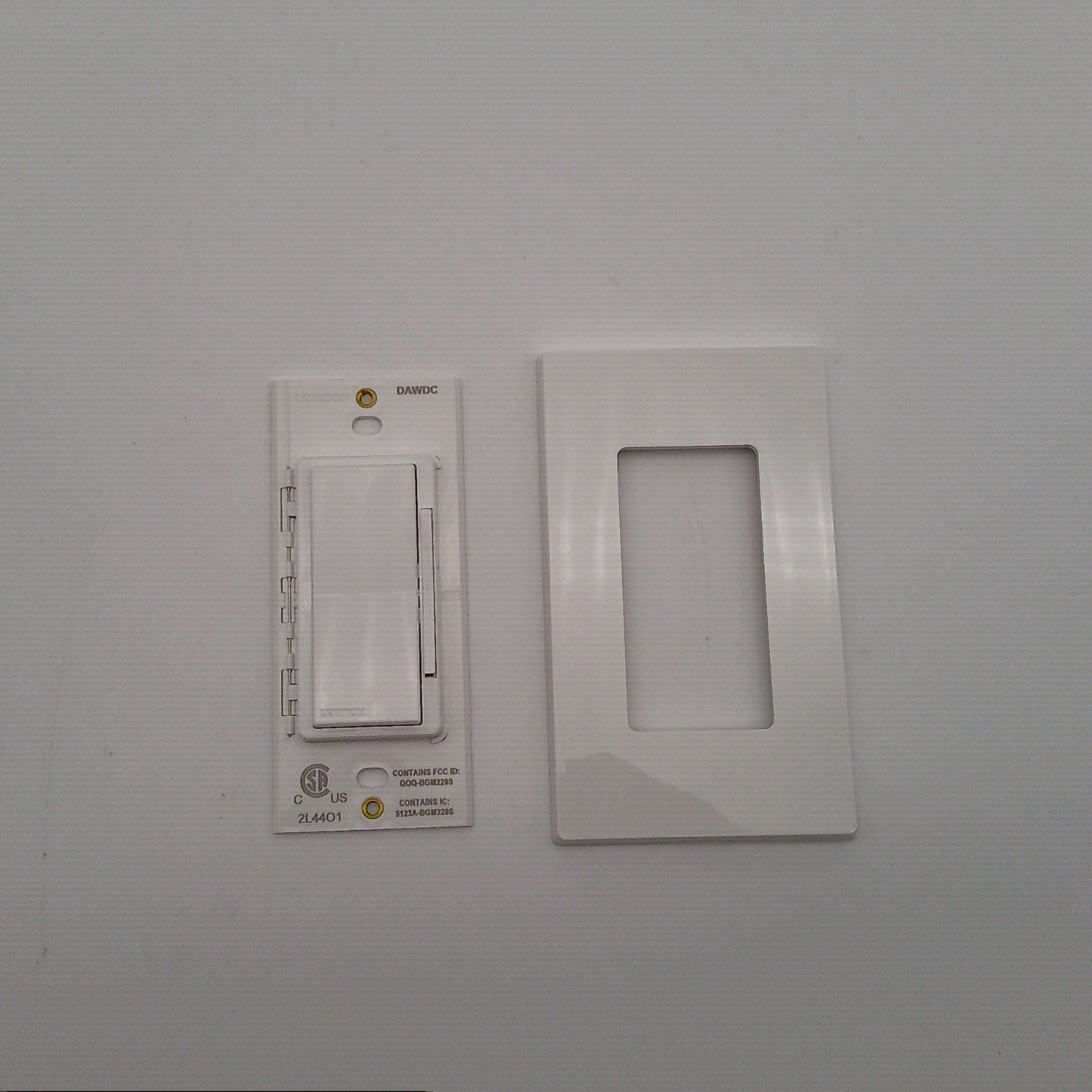 Leviton Decora Smart Anywhere Dimmer Companion, White, Wallplate Included