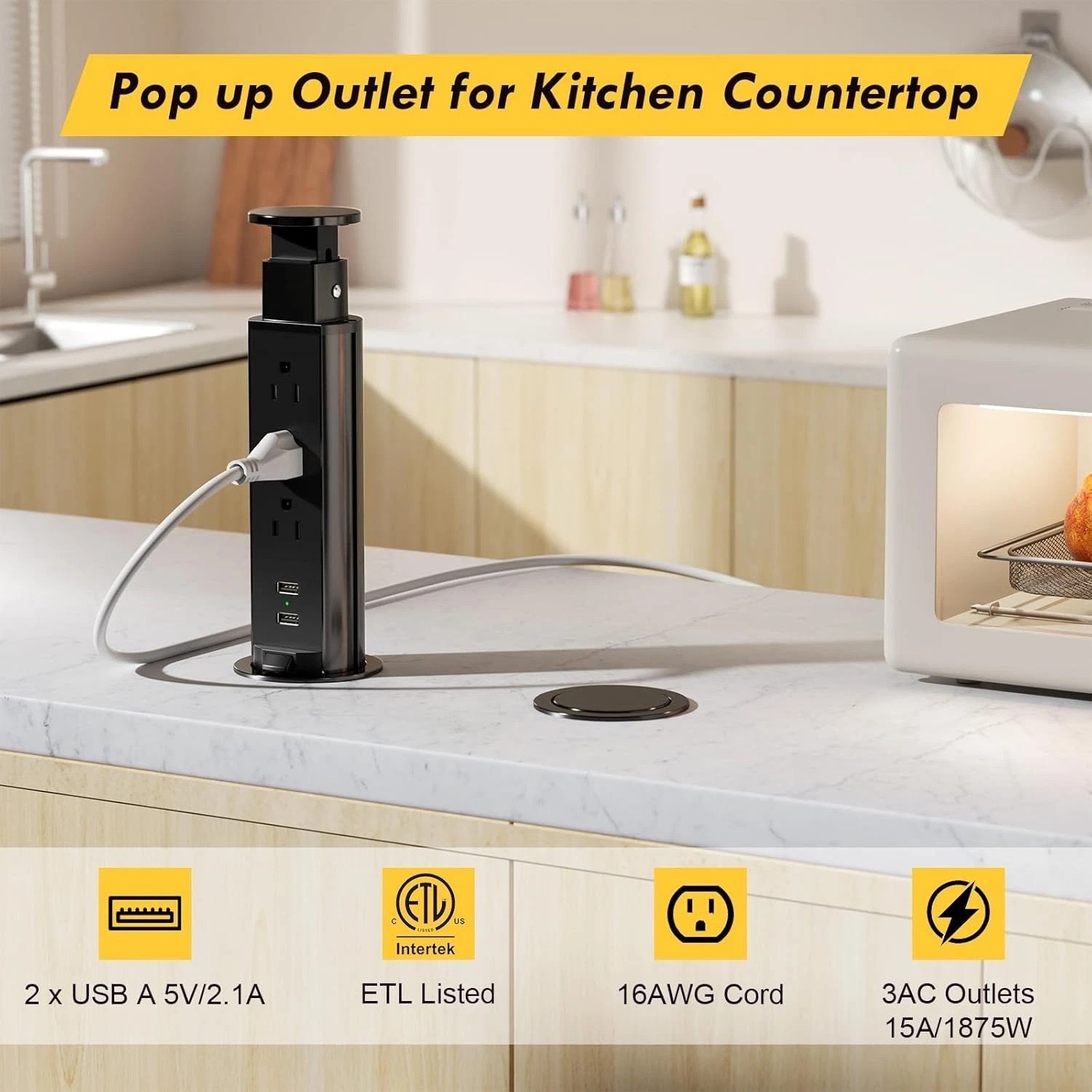 Compact Pop Up Electrical Outlet: Hidden Power Solution for Modern Spaces