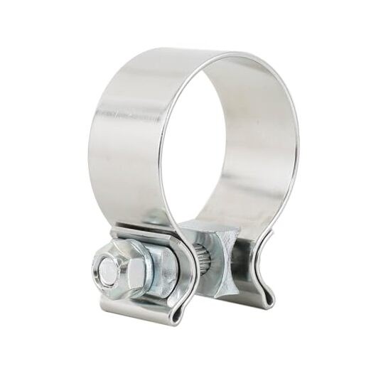 Emotor Stainless 3 Inch Narrow Band Exhaust Seal Clamp for OD 3″ Exhaust 3 inch