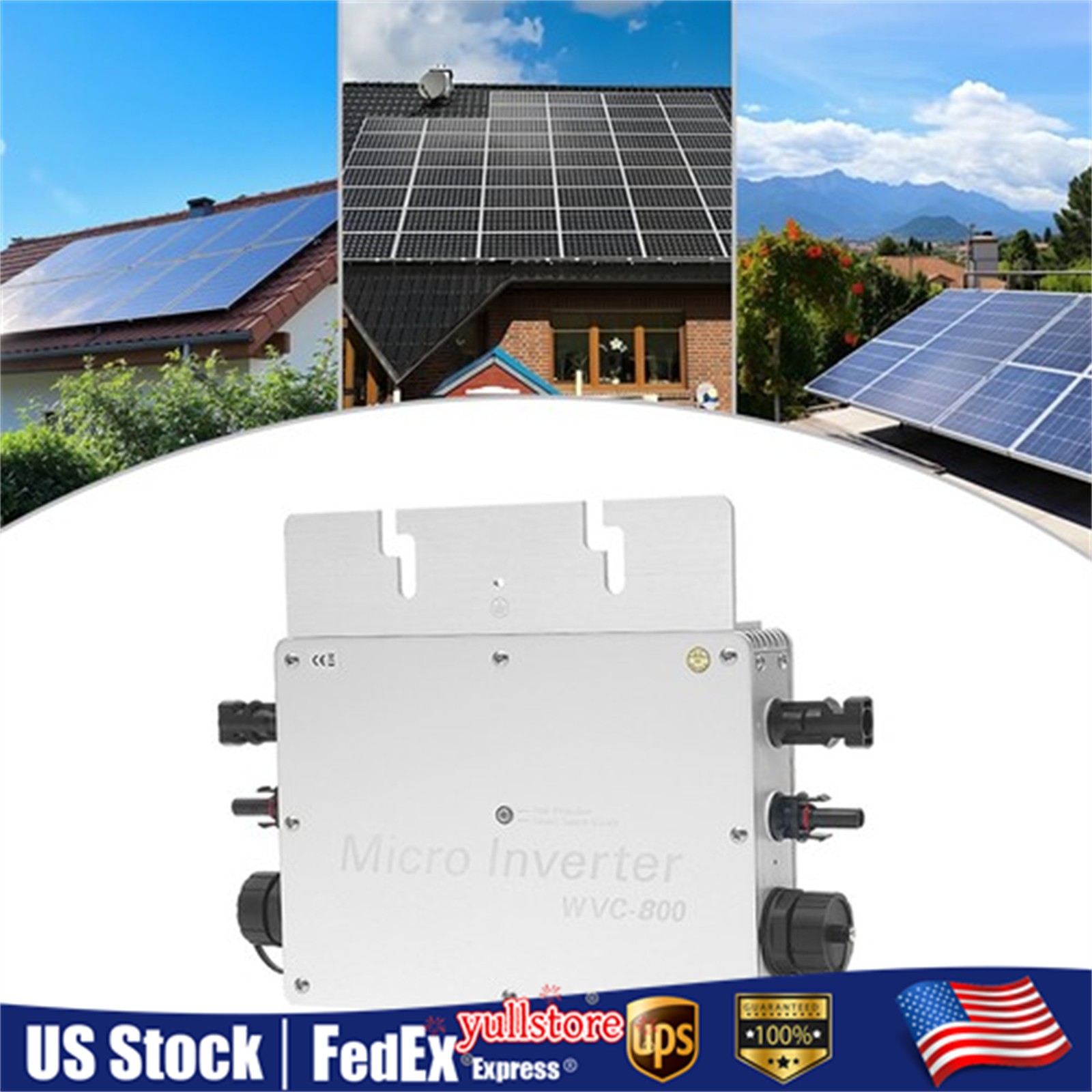 Solar Powered Inverter 800W with LCD Display Widely Use in Commercial Areas