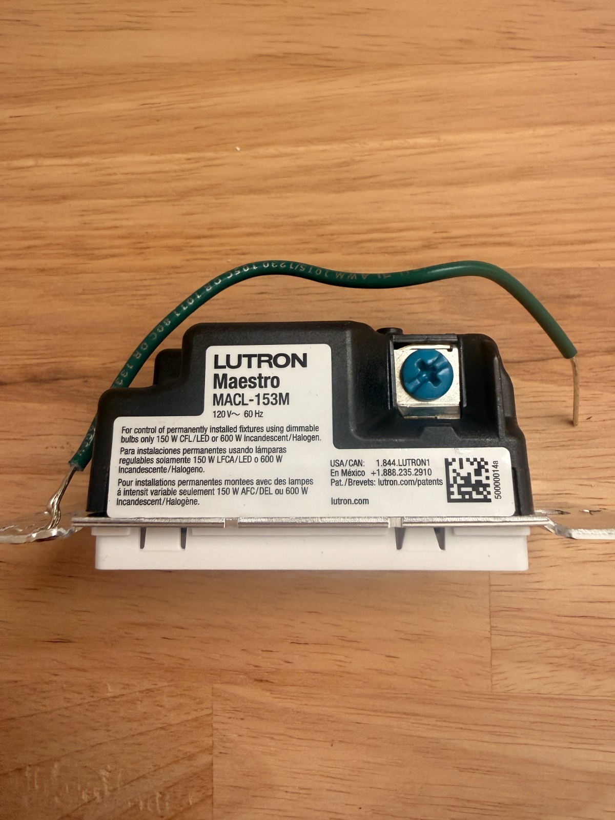Lutron Maestro MACL-153M Dimmer – White