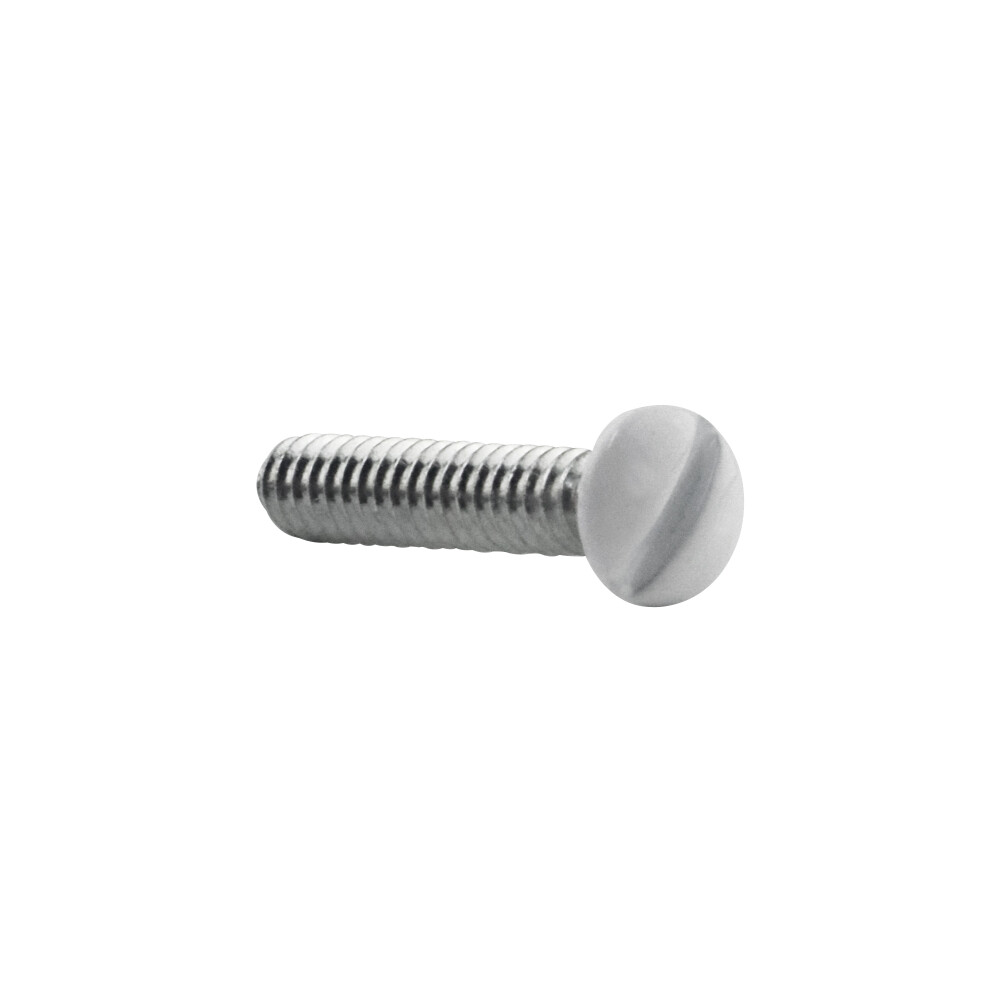 Wall Plate Screws, White Outlet Screws 6-32 Thread Light Electrical Cove