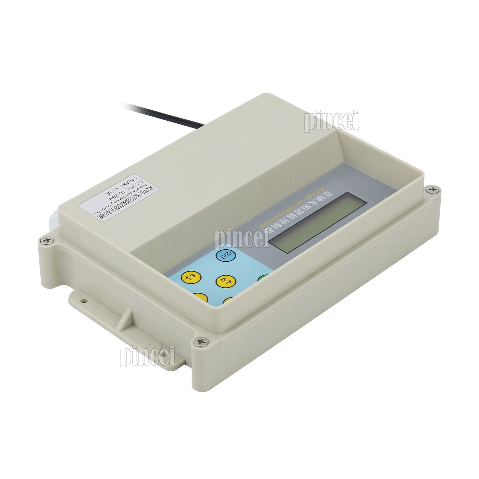 Dual Axis Solar Tracker Controller w/Remote Control for Automatic Solar Tracking
