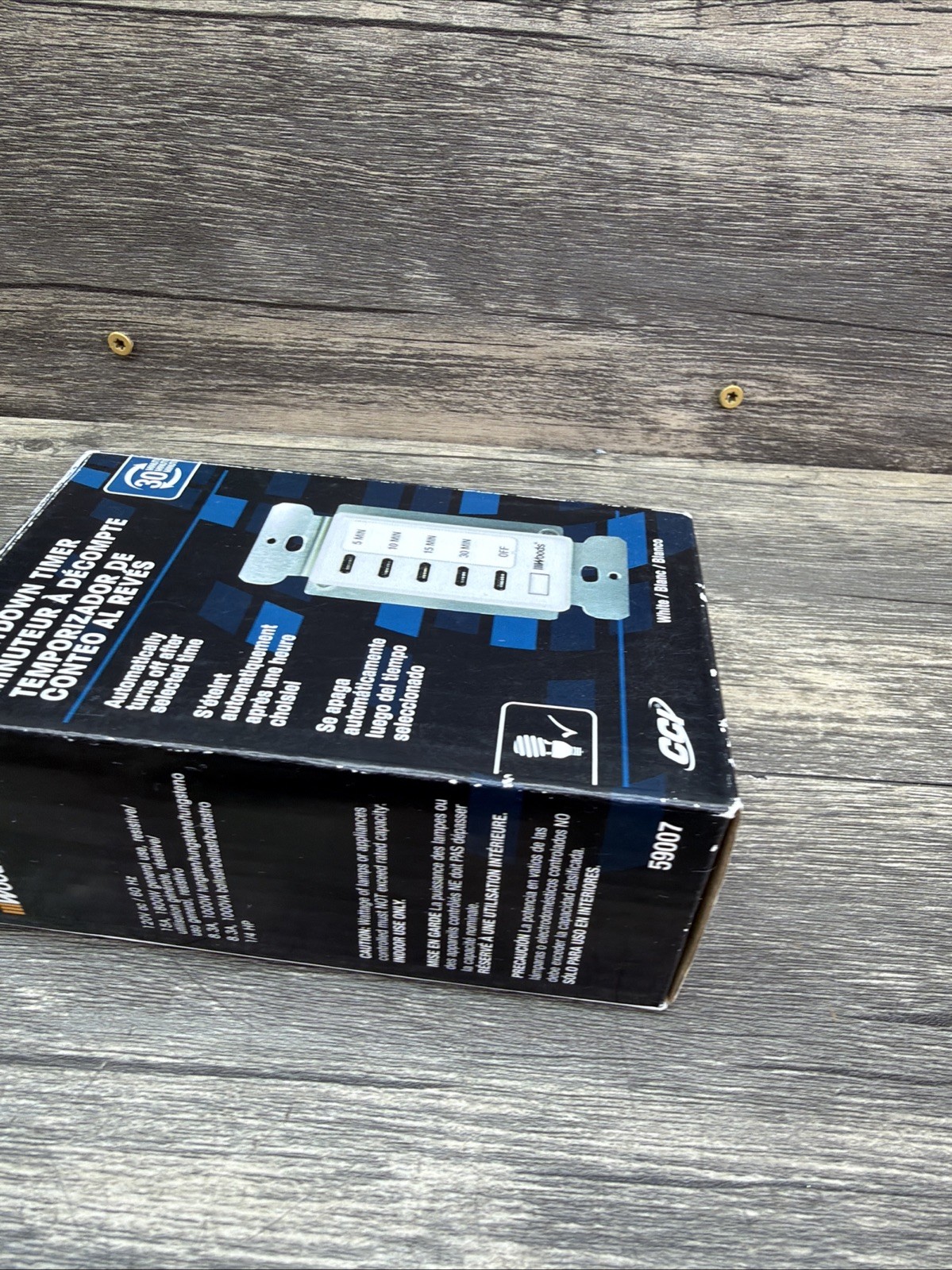30 Minute Energy Saving Wall Timer Switch for Lights Fans Heaters