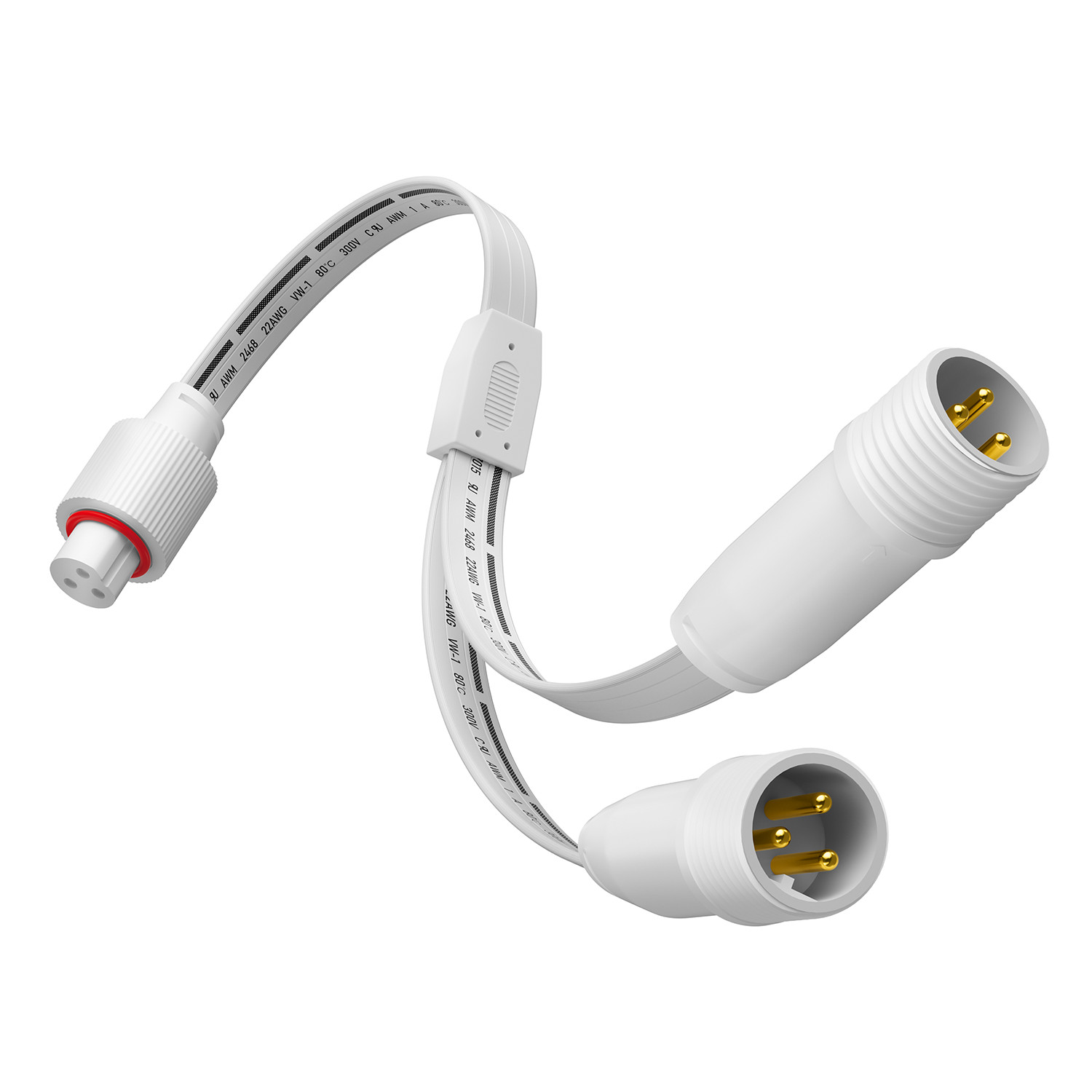 Y-Splitter 3-Pin Extension Cable for Govee Permanent Outdoor Lights Series