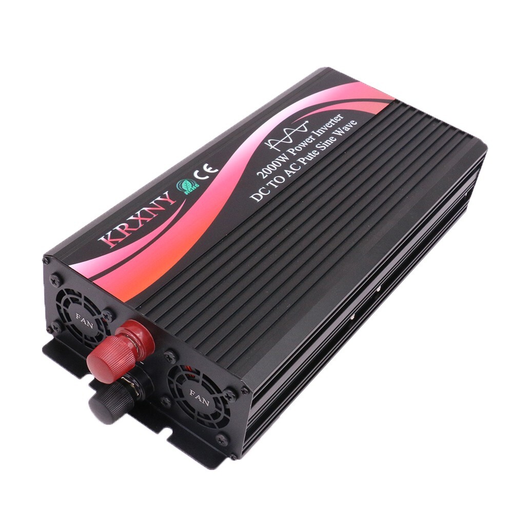 1000W 2000W Pure Sine Wave Power Inverter 48V DC to 110V 120V AC 60HZ US Stock