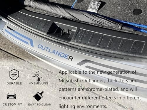 Trunk Door Sill Protector for Mitsubishi Outlander 2022 2023 2024 2025 Rear