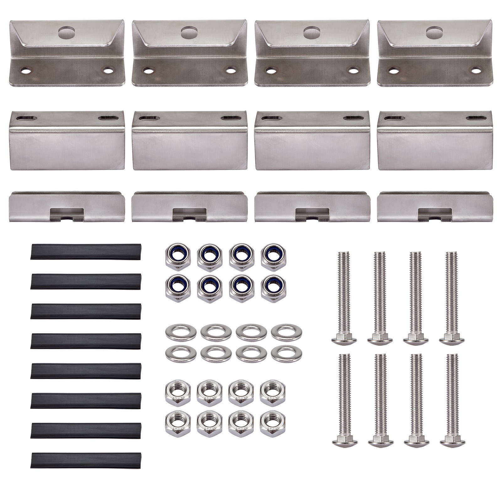 4 Packls Roof Mount Kits Bracket Mounting Mounts Universal For Home/Garden