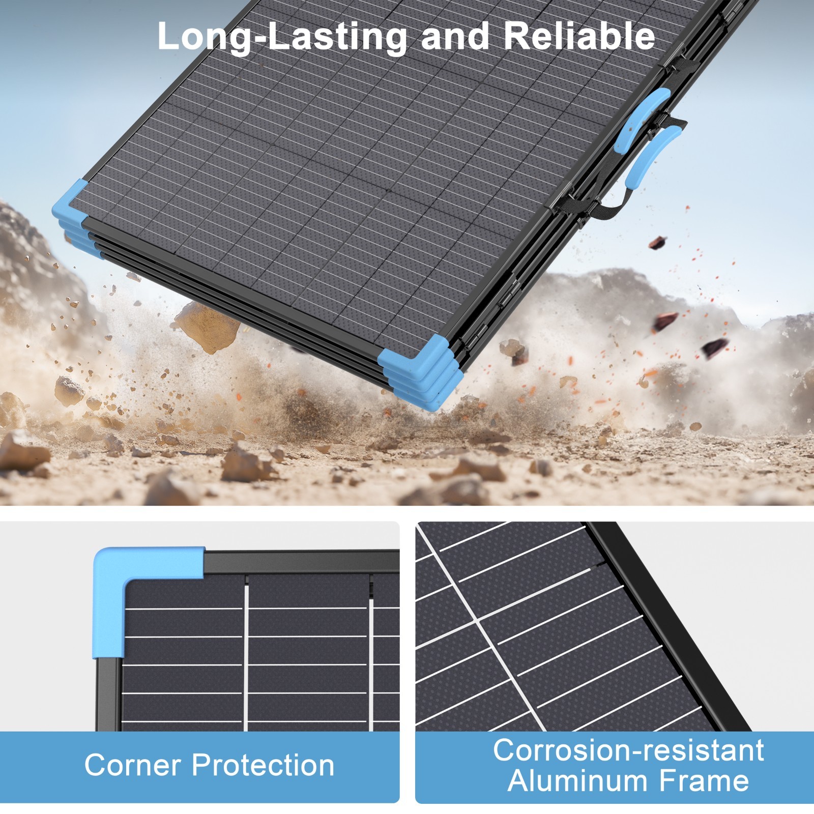 220W 400W Portable Solar Panel IP68 Waterproof Foldable Solar Panel Power Backup